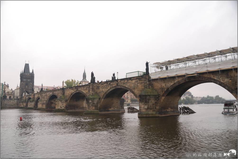 捷克 czech 布拉格的伏爾他瓦河