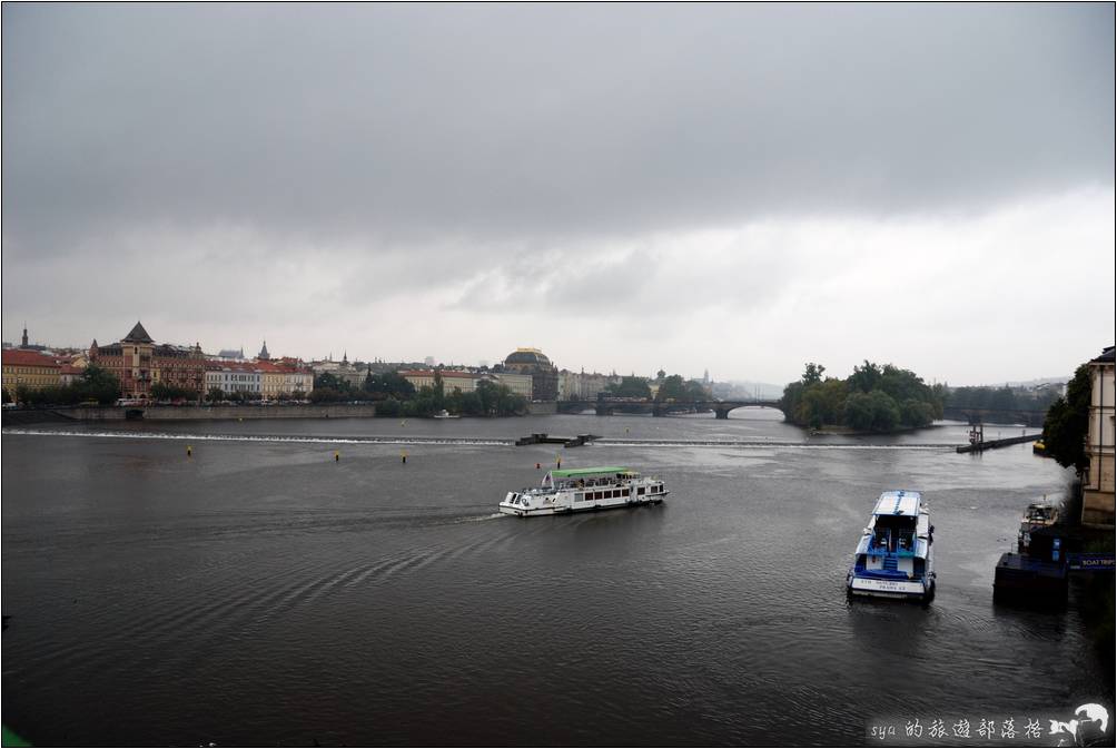 捷克 czech 布拉格的伏爾他瓦河