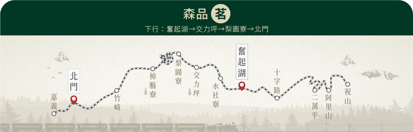 台鐵觀光列車｜鳴日號、福森號、環島之星、栩悅號、海風號、山嵐號