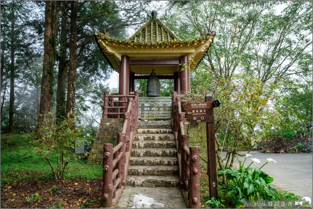 阿里山 | 日出、雲海、鐵路、森林、晚霞 (中) 34 鳴日號 阿里山森林遊樂區 慈雲觀景