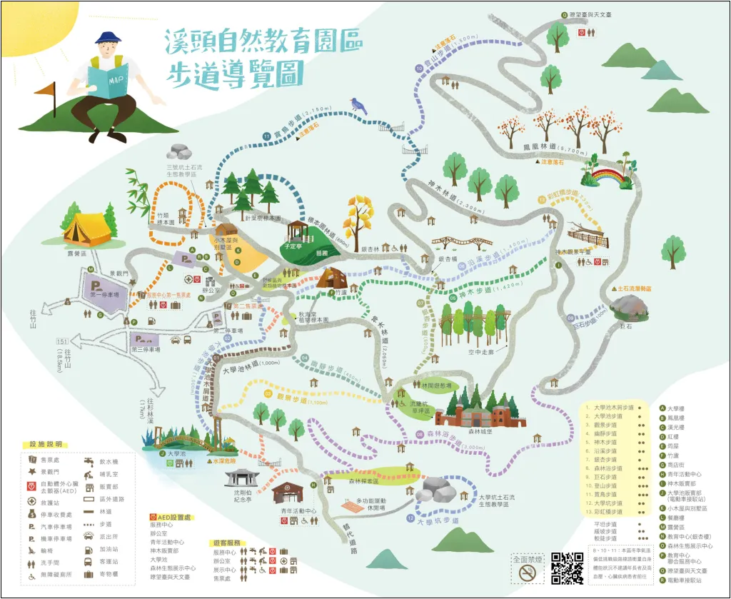 【溪頭】溪頭森林遊樂區內有哪些景點？可以怎麼逛最輕鬆？