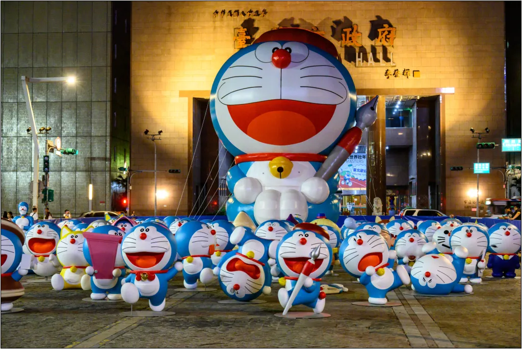 100%哆啦A夢 & FRIENDS 巡迴特展|台北市政府快閃 8 哆啦A夢 台北市政府快閃