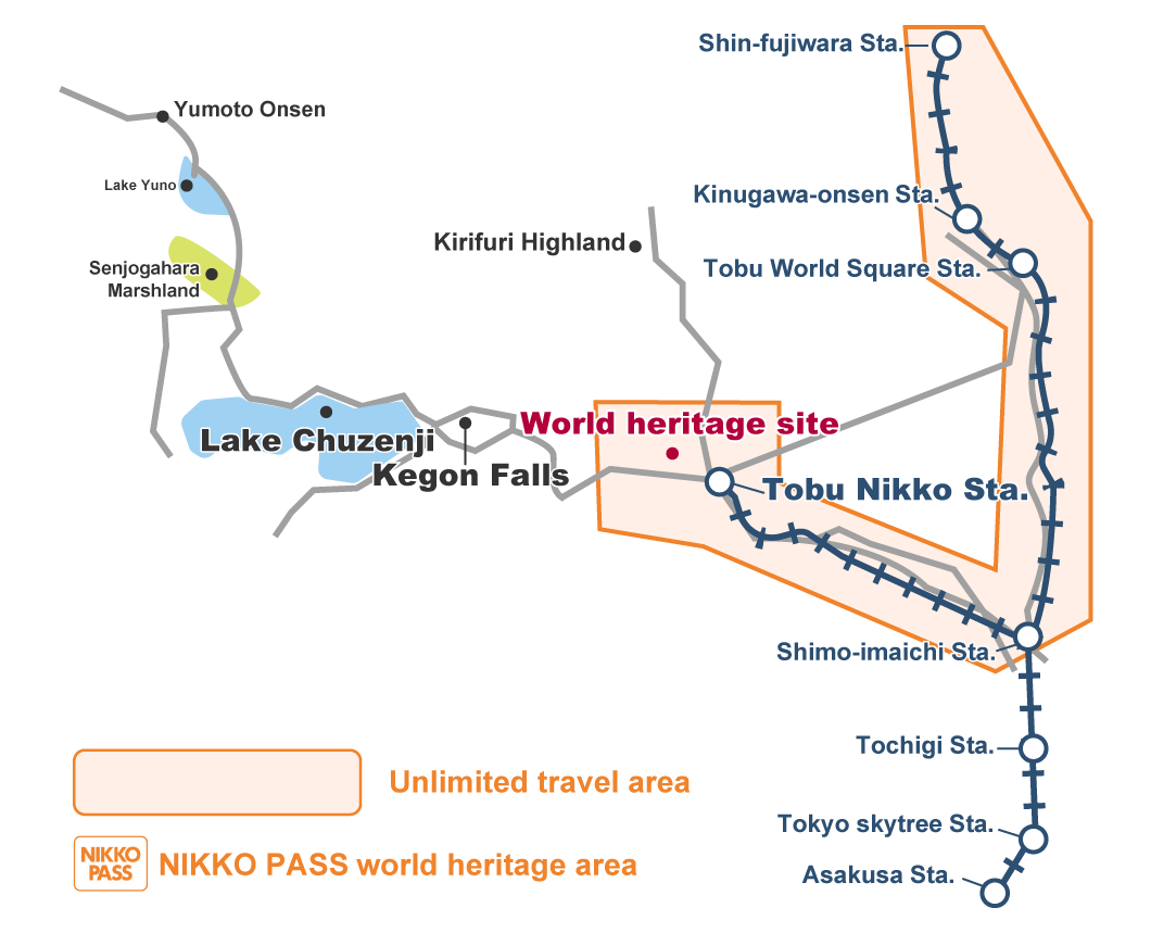 日光周遊券(NIKKO PASS)2日與4日的區別與選擇