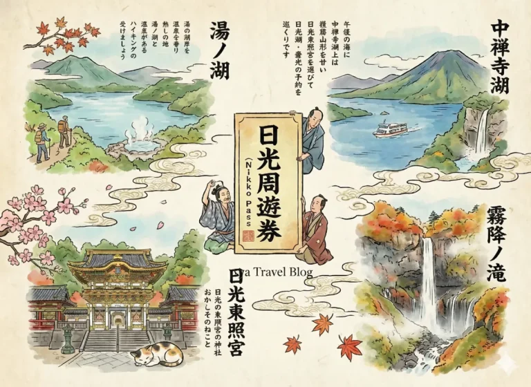 日光周遊券(NIKKO PASS)2日與4日的區別與選擇 12 日光周遊券