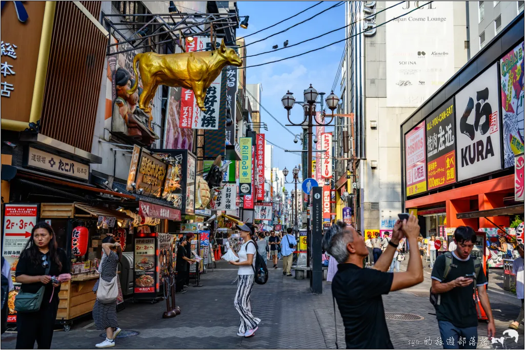 大阪必訪景點,道頓堀、大觀纜車「惠比壽塔」 14 道頓堀