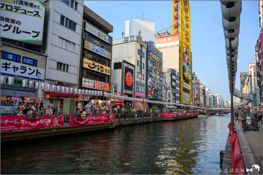 大阪必訪景點,道頓堀、大觀纜車「惠比壽塔」 44 道頓堀