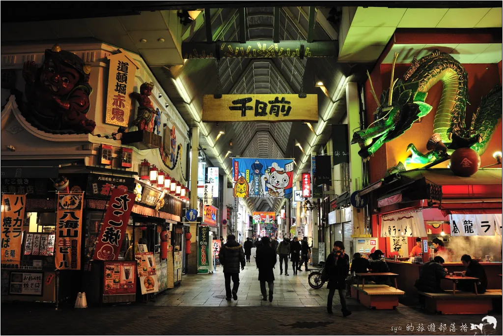 大阪必訪景點,道頓堀、大觀纜車「惠比壽塔」 24 道頓堀