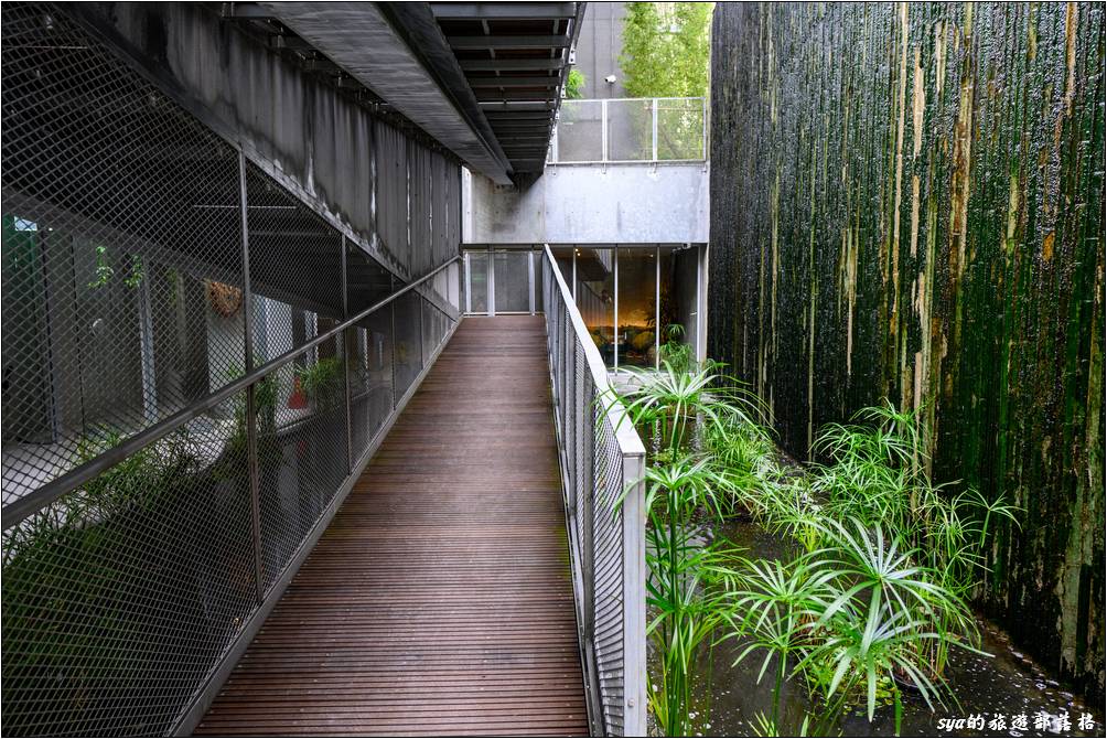 了了的建築使用的大量的竹元素