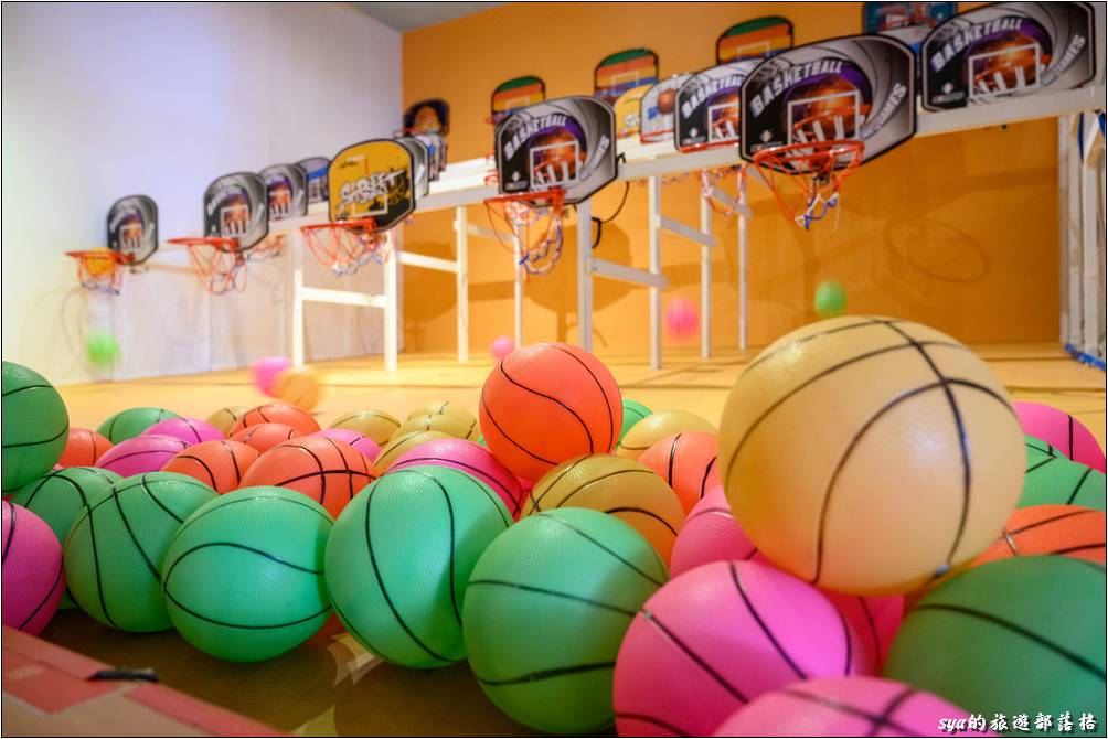 邱比準射擊博物館 瘋狂籃球機