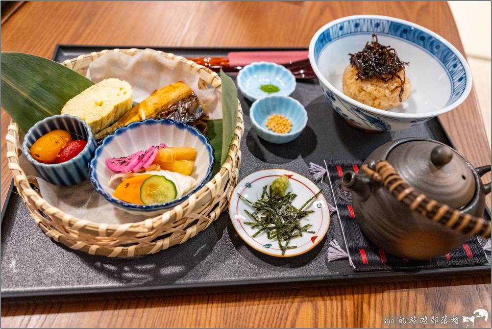 京町山本屋 烤飯糰濃茶套餐