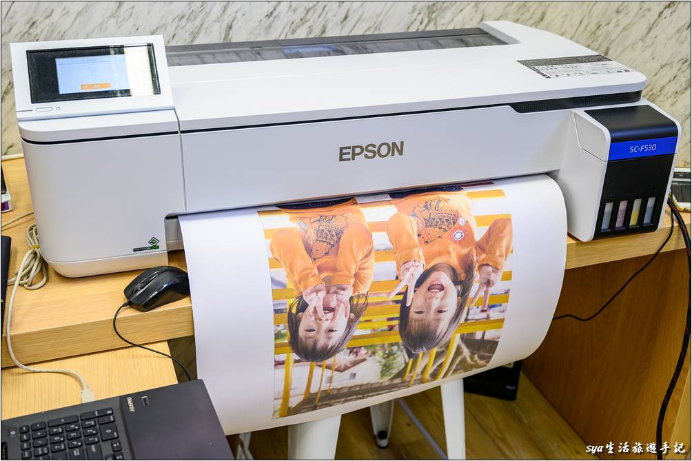抱枕轉印紙列印過程-熱轉印機推薦